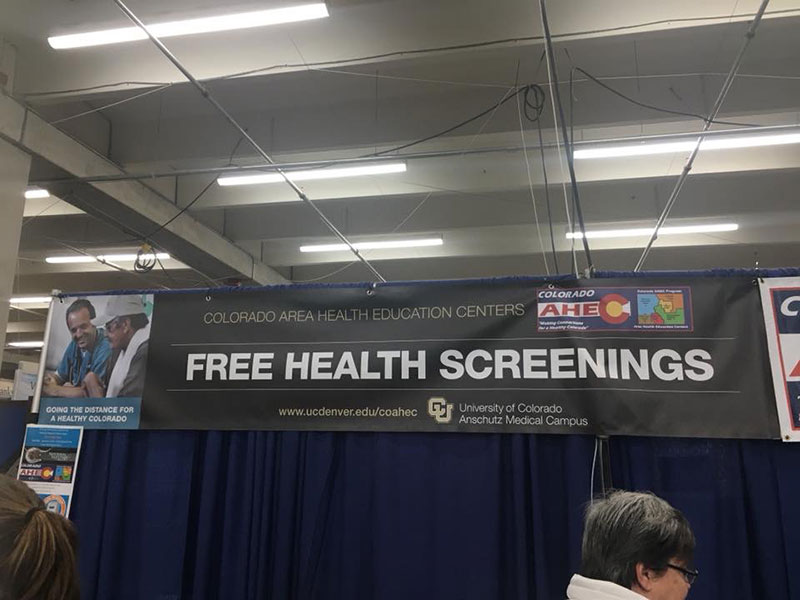 Health Screenings at the Stock Show, January 2018 Health Screenings at the Stock Show, January 2018